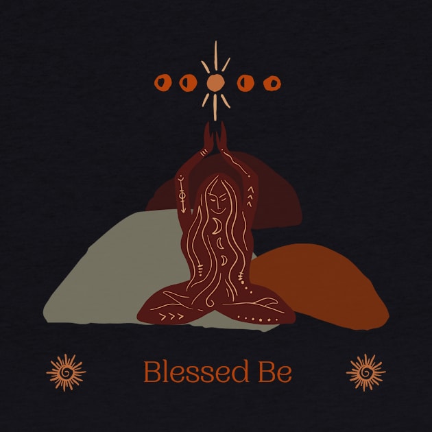 Goddess - Blessed Be by Tee's Tees